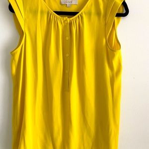 Ann Taylor Loft summery top in yellow